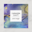 Search for purple and gold business cards Alcohol ink