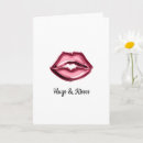 Search for hugs and kisses cards Red