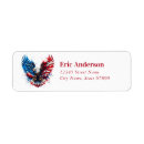 Search for american eagle return address labels Bird