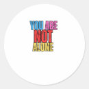 Search for you are not alone stickers 988 helpline