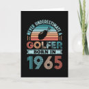 Search for golfing 60th birthday cards Golfer