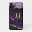Search for purple monogram iphone cases Agate
