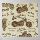 Search for retro motorbike posters Illustration