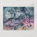 Search for watercolor wolf postcards Wolves