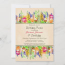 Search for spring 1st birthday invitations Floral