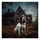 Search for english springer spaniel art Halloween