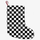 Search for black and white christmas stockings Chic