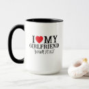Search for funny romantic mugs I love my girlfriend