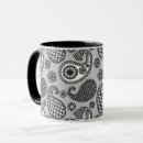 Search for shades of grey mugs Black and white