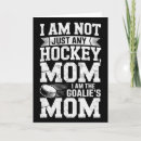 Search for hockey goalie cards Funny