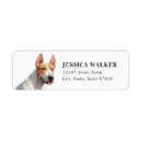 Search for bull terrier return address labels Puppy