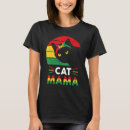 Search for funny cat womens tshirts Mama