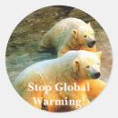 Search for stop global warming stickers Polar bear
