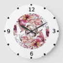Search for burgundy clocks Watercolor
