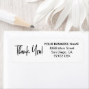 Search for thank you return address labels Modern
