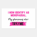 Search for menopausal stickers Women