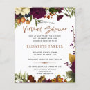 Search for virtual bridal shower invitations Video conference shower