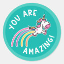 Search for you are amazing stickers Pink