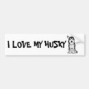 Search for husky bumper stickers Cute