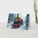 Search for steam christmas cards Locomotive