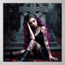 Search for goth girl posters Cemetery