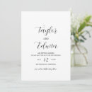Search for minimalist wedding save the dates Modern