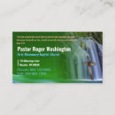 Search for pastor business cards Church