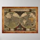 Search for historic documents posters Old world maps