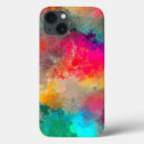 Search for splattered paint iphone cases Rainbow