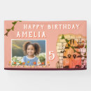 Search for flowers banners Girl birthday party