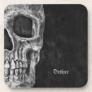 Search for gothic skull coasters Black