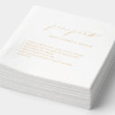 Search for fun fact wedding napkins Script