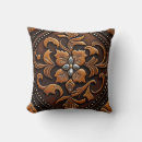 Search for tooled leather cushions Brown