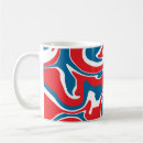 Search for red white and blue mugs Design