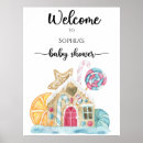 Search for baby shower foam board Watercolor