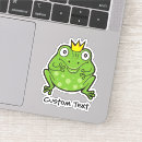 Search for prince frog stickers Toad