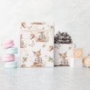 Search for baby fox wrapping paper 1st birthday