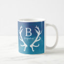 Search for rustic monogram mugs Blue