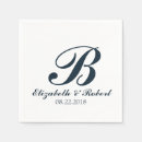 Search for navy blue monogram napkins Simple