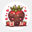 Search for chocolate covered strawberries stickers Cute
