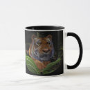 Search for orange tiger stripes mugs Big cat