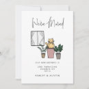 Search for cat moving announcement cards Change of address