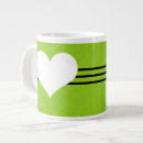 Search for green heart mugs Trendy