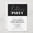 Search for letter birthday invitations Modern