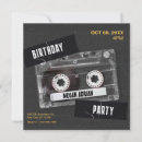 Search for musical square invitations Retro