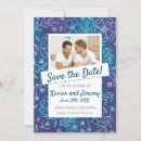 Search for purple and teal save the dates Colourful