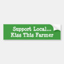 Search for local farmers bumper stickers Farms