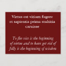 Search for virtues postcards Sayings