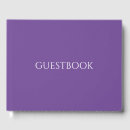 Search for blank guest books Minimalist