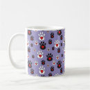 Search for black paw print mugs Blue